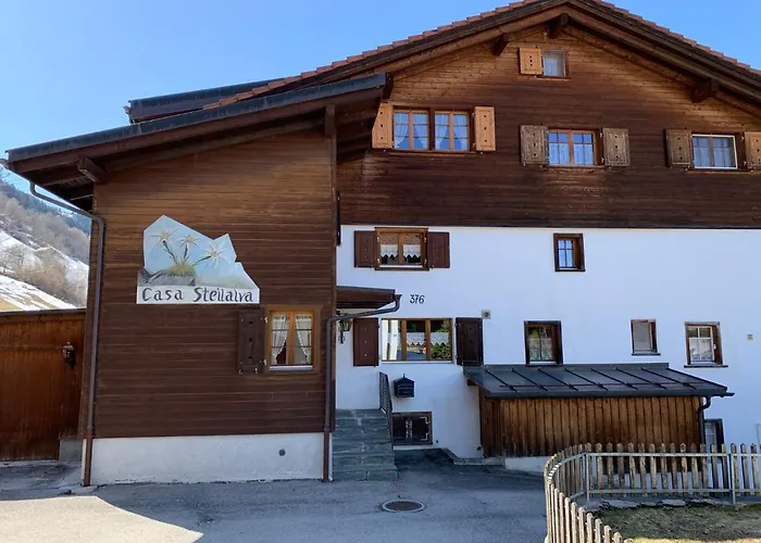 Casa Steilalva - Grosszuegiges Fuer Erholsamen Familienurlaub Chalé